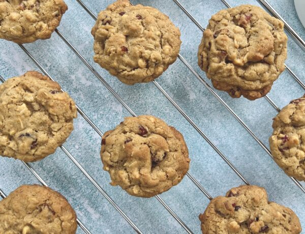 CRANBERRY OATMEAL COOKIES