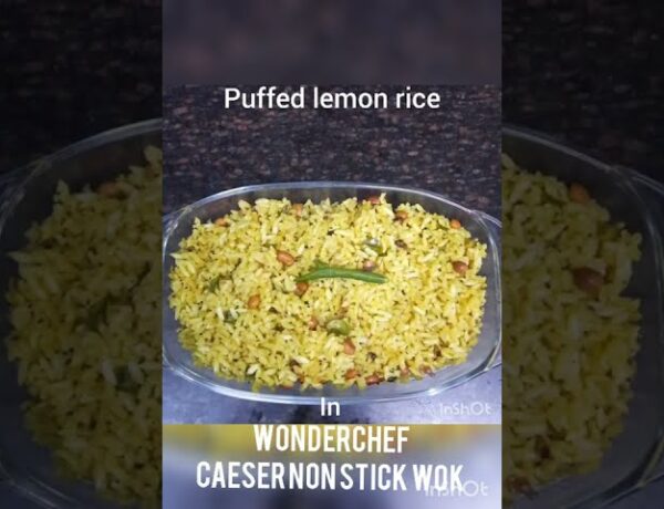 Puffed Lemon Rice