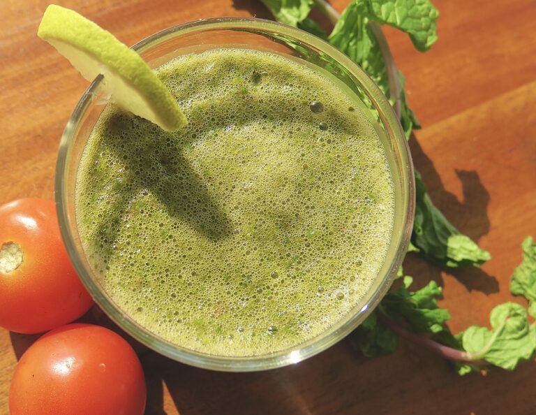 GOOD MORNING GREEN JUICE SHOTS OF ANTIOXIDANTS! Wonderchef Blog